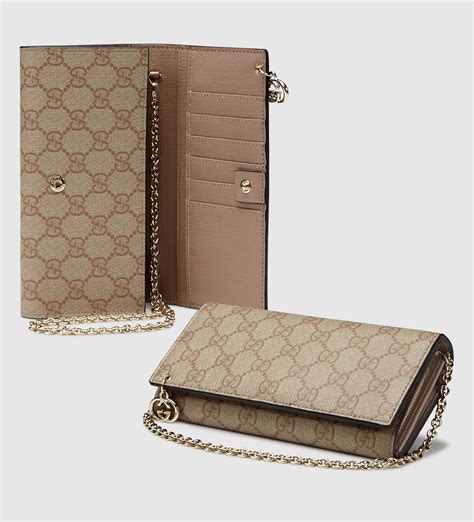 nina gucci wallet|Gucci Chain Wallets .